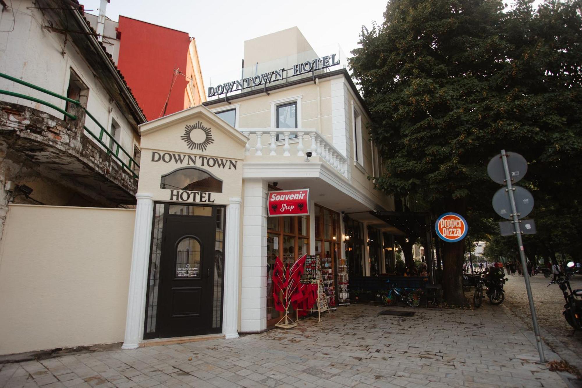 Downtown Hotel Shkodër 外观 照片