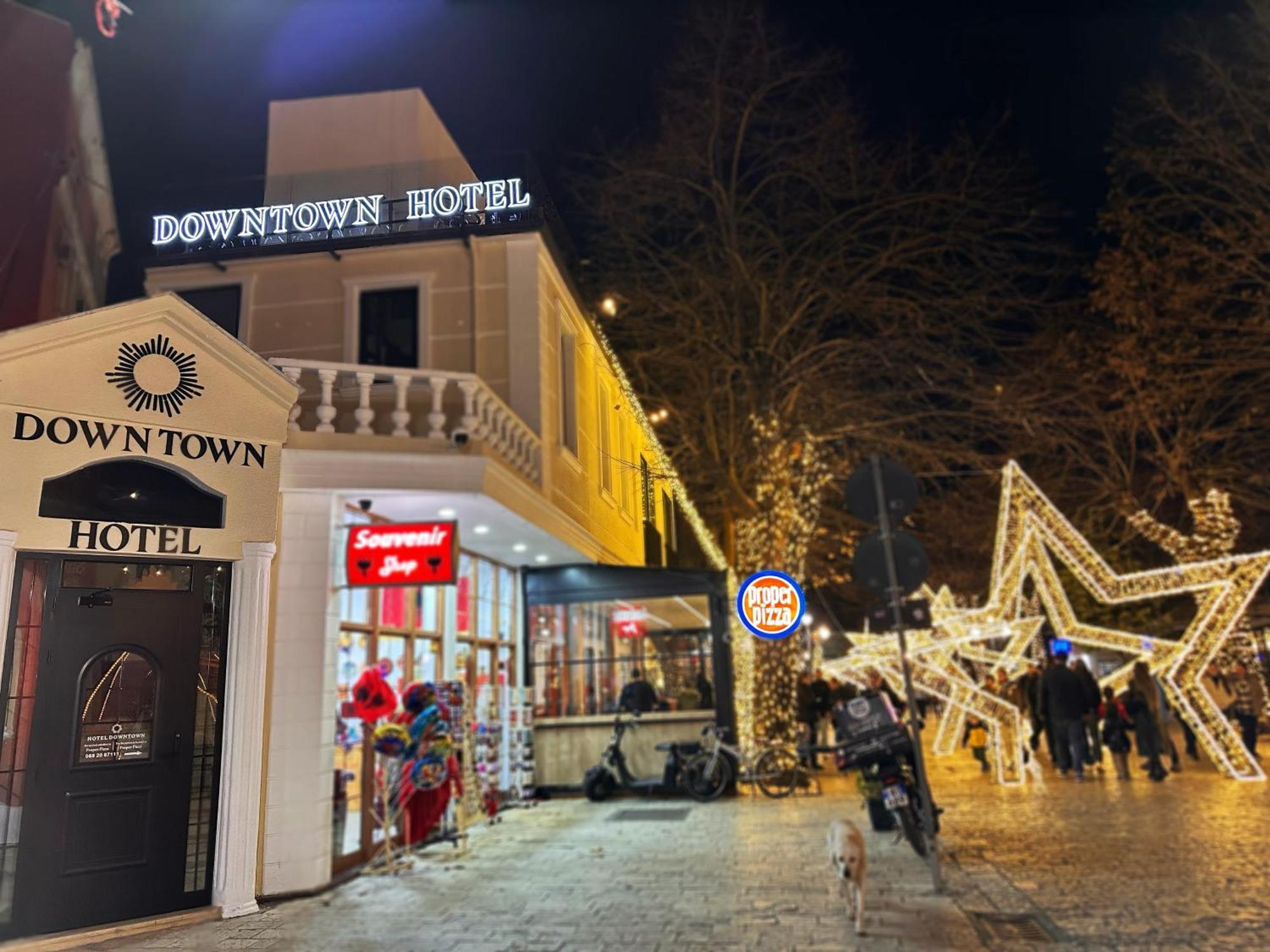 Downtown Hotel Shkodër 外观 照片